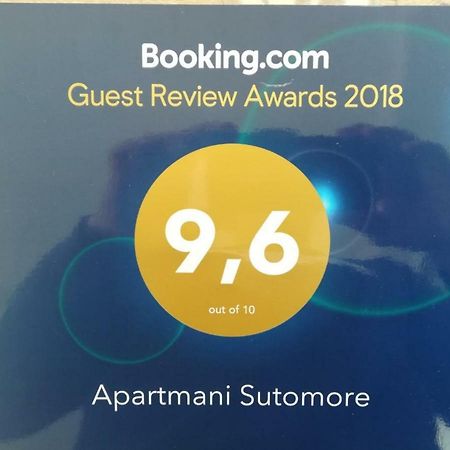 Apartmani Sutomore Eksteriør billede